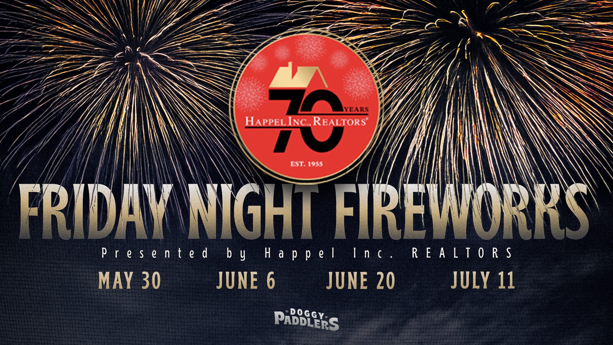 Happel Inc. REALTORS Celebrates 70 Years of Community Commitment with Sponsorship of Doggy Paddlers Baseball