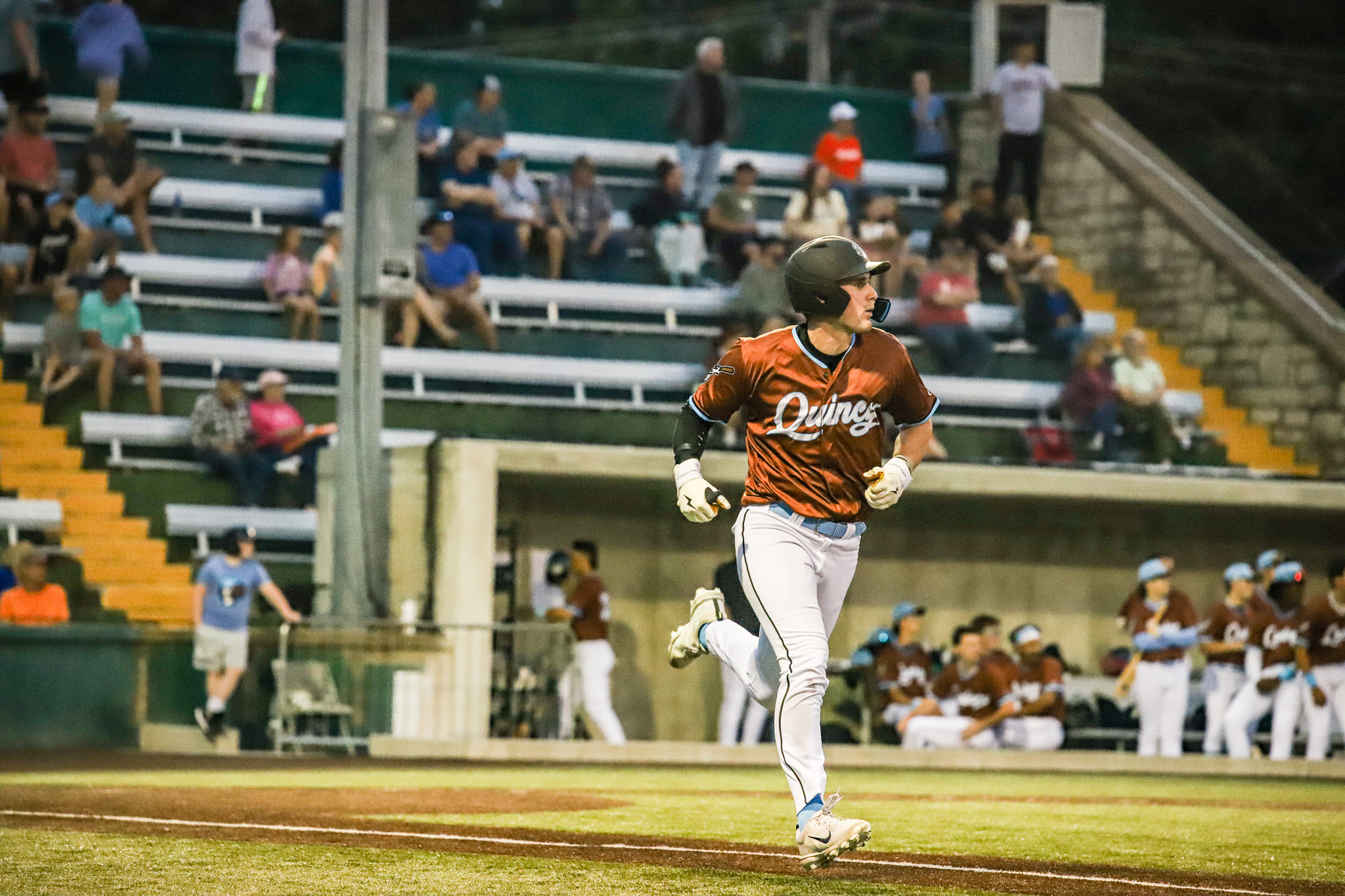 Oden’s Four-Hit Night Powers Quincy Over Burlington
