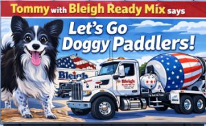 Bleigh Ready Mix Outfield Banner 7x12